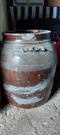vaso in terracotta smaltato 