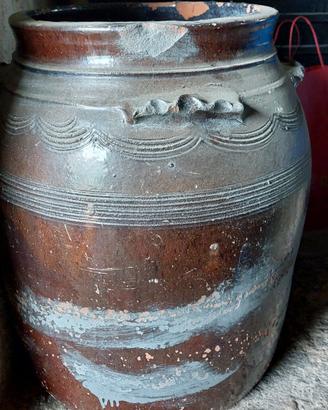 vaso in terracotta smaltato 