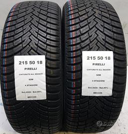 2 GOMME 215 50 18 PIRELLI BR1335