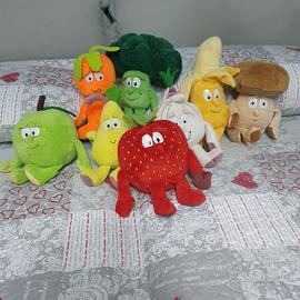 lotto peluche frutta e verdura vitaminis 