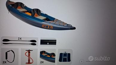 Kayak gonfiabile 2 posti