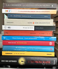 Libri titoli vari