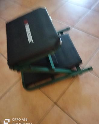 sgabello / carrello per lavori di montaggio