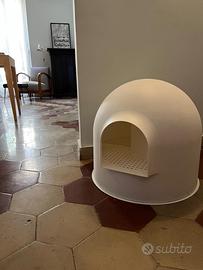 Lettiera gatto coperta