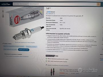 Candele NGK ILKAR7A7, 91432 benzina 1200