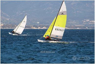 Hobie Cat 16 con gennaker