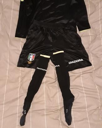 Divisa arbitro AIA FIGC nera