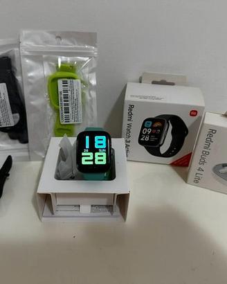 Smartwatch Redmi 3 Active + Cuffie Redmi Buds 4