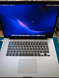 Macbook Pro 15" del 2015 