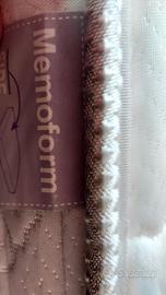 rete a doghe + materasso 