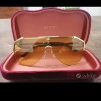 occhiali a mascherina Gucci