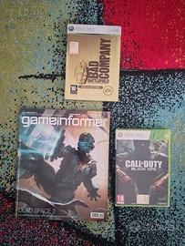GIOCHI XBOX 360 STEELBOOK GOLD BATTLEFIELD + COD