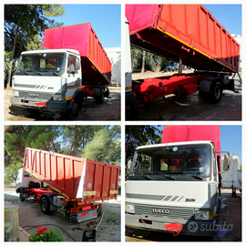 Camion iveco 60 10 ribaltabile cassone