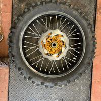 Ruota/cerchio posteriore completo 18 Ktm enduro
