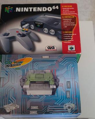 N64 + UFO CD64 + Mario Kart 64 e Zelda