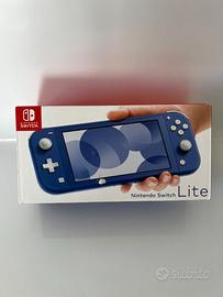 Console Nintendo Switch Lite Blu scuro Completa