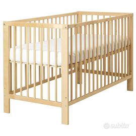 Lettino ikea Gulliver 120x60 completo di Materasso