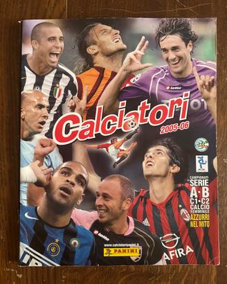 Album Panini Calciatori 2005-2006.Azzurri nel mito