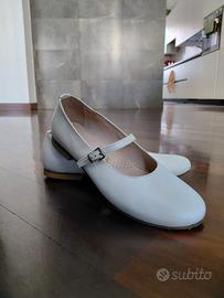 Scarpe in pelle da bambina per prima comunione