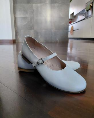 Scarpe in pelle da bambina per prima comunione