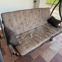 Dondolo 3 posti nessuna rottura, diventa letto