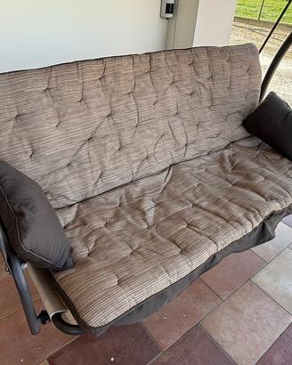 Dondolo 3 posti nessuna rottura, diventa letto