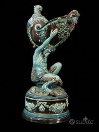 Vaso da Parata (Prunkvase) in Maiolica 