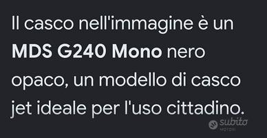 Casco moto