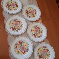 Piattini da dessert in ceramica hutschenreuther 