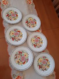 Piattini da dessert in ceramica hutschenreuther 