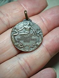 1928 Medaglia Regate Canottaggio Trezzo d'Adda Ø24