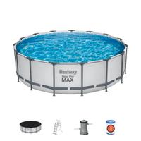 Piscina bestway 4,27 x 1,22h pari a nuovo. Rotonda