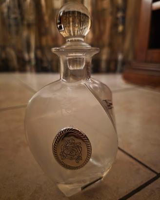 Decanter/bottiglia in cristallo di Acampora