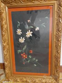 Quadro ricamato a mano