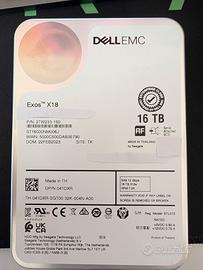 hard disk 16TB SAS server Seagate exos x18