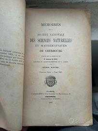 Libro Francese sulla botanica 1892