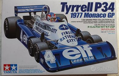 Tyrell P34 1977 GP Monaco tamiya scala 1.20