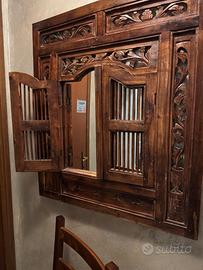 Quadro.a specchio etnico