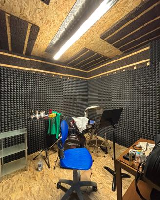 Box insonorizzato per strumenti musicali