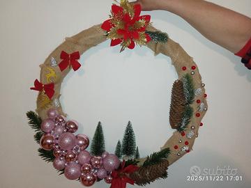 Fuori porta ,interno ed esterno per Natale 