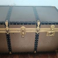 Bauli vintage anni 70 con borchie 