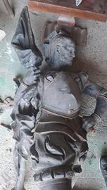 ANTICA STATUA EPOCA 800 ALTA 150 CM 