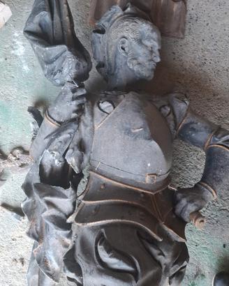 ANTICA STATUA EPOCA 800 ALTA 150 CM 