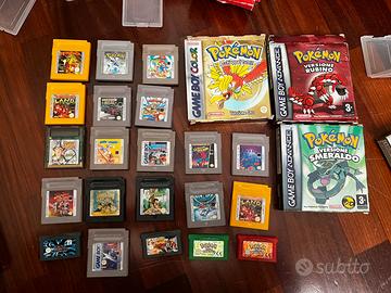 Vari Giochi Game Boy vintage anni 90