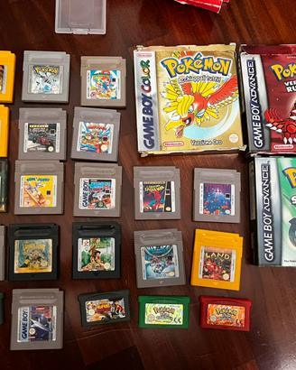 Vari Giochi Game Boy vintage anni 90