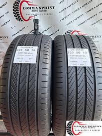 2 PNEUMATICI 235/50 R19 CONTINENTAL ESTIVE 80%