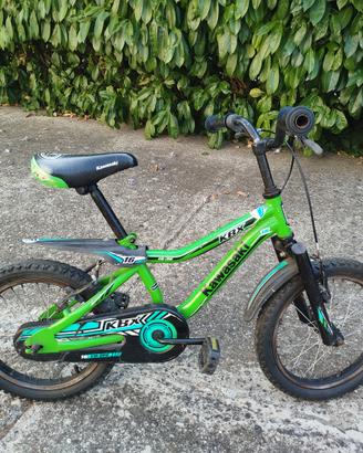 Bicicletta Kawasaki Bambino Verde 