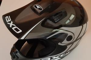 Casco cross Axo nero