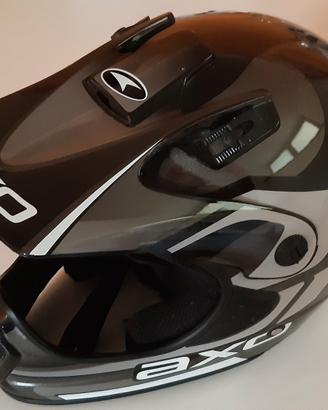 Casco cross Axo nero