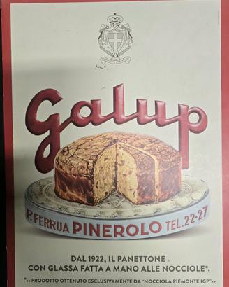 Cartonati pubblicitari Galup ufficiali da vetrina